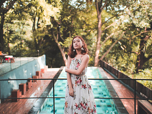 Model Salem Mitchell Shares Her Hair Journey, and How She Cares for Her Braids